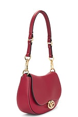 Valentino Garavani Logo 2 Shoulder Bag in Rosso, view 4, click to view large image.