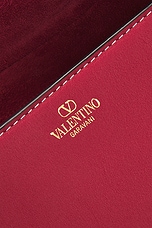 Valentino Garavani Logo 2 Shoulder Bag in Rosso, view 6, click to view large image.