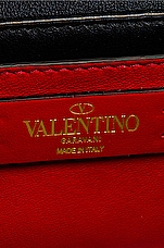 Valentino Garavani Small Supervee Shoulder Bag in Nero, view 7, click to view large image.