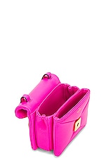 Valentino Garavani One Stud Micro Shoulder Bag in Pink, view 5, click to view large image.