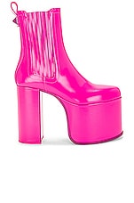 Valentino Garavani Club Beatle Boot in Pink, view 1, click to view large image.