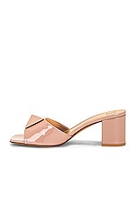 Valentino Garavani One Stud Slide in Rose Cannelle, view 5, click to view large image.
