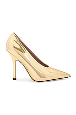 Valentino Garavani Nite Out Pump in Antique Brass Light, view 1, click to view large image.