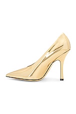 Valentino Garavani Nite Out Pump in Antique Brass Light, view 5, click to view large image.