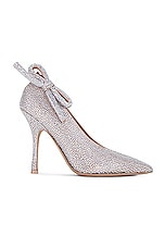 Valentino Garavani Nite Out Pump in Crystal & Rose Cannelle, view 1, click to view large image.