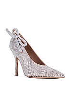 Valentino Garavani Nite Out Pump in Crystal & Rose Cannelle, view 2, click to view large image.