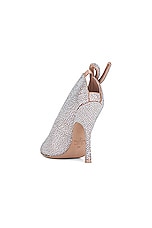 Valentino Garavani Nite Out Pump in Crystal & Rose Cannelle, view 3, click to view large image.