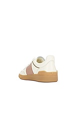 Valentino Garavani Upvillage Sneaker in Ivory, Rose Cannelle, Skin, & Ambra, view 3, click to view large image.