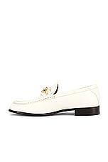 Valentino Garavani V Logo Gate Loafer in Ivory, view 5, click to view large image.