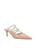 Valentino Garavani Rockstud Wispy Mule in Rose Cannelle, view 2, click to view large image.