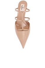 Valentino Garavani Rockstud Wispy Mule in Rose Cannelle, view 4, click to view large image.