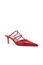 Valentino Garavani Rockstud Wispy Mule in Rosso, view 2, click to view large image.