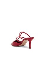 Valentino Garavani Rockstud Wispy Mule in Rosso, view 3, click to view large image.