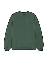 VETEMENTS 1000 Percent Sweatshirt in Police Green, view 2, click to view large image.