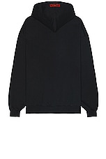 VETEMENTS Anime Freak Hoodie in Black, view 2, click to view large image.