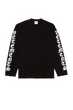 【中古】VETEMENTS Gothic Font ロンT XS 中古】VETEMENTS Gothic Font ロンT XS VETEMENTS Gothic Font
