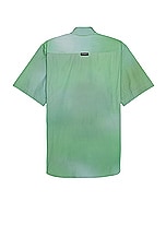 VETEMENTS Anime Short Sleeved Shirt in Green, view 2, click to view large image.