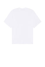 VETEMENTS Spoiled By God T-Shirt in White, view 2, click to view large image.