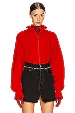VETEMENTS Tracksuit Blouse in Red | FWRD