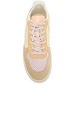 Veja V-10 Sneaker in Multicolor Peach, view 4, click to view large image.