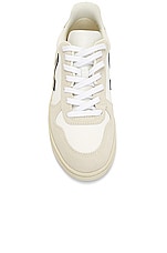 Veja V-10 B-Mesh in White & Nautico, view 4, click to view large image.