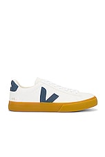 Veja Campo Sneaker in Extra White & California Natural, view 1, click to view large image.