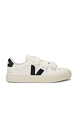Veja Recife Logo in Extra White & Black, view 1, click to view large image.