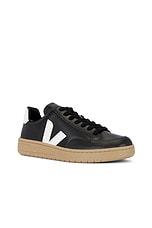 Veja V-12 in Black, White, & Dune, view 2, click to view large image.