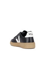 Veja V-12 in Black, White, & Dune, view 3, click to view large image.