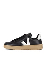 Veja V-12 in Black, White, & Dune, view 5, click to view large image.