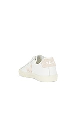 Veja Esplar Logo in Extra White & Sable, view 3, click to view large image.