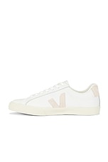 Veja Esplar Logo in Extra White & Sable, view 5, click to view large image.
