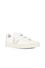 Veja Recife Logo in Extra White & Natural, view 2, click to view large image.