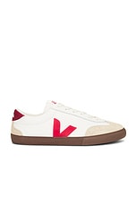 Veja Volley in White, Pekin, & Bark, view 1, click to view large image.