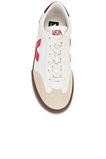 Veja Volley in White, Pekin, & Bark, view 4, click to view large image.