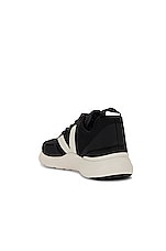 Veja Impala Sneaker in Black & Cream, view 3, click to view large image.