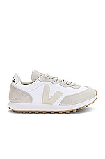 Veja Rio Branco Sneaker in White Pierre & Natural, view 1, click to view large image.