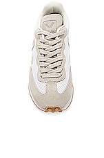 Veja Rio Branco Sneaker in White Pierre & Natural, view 4, click to view large image.
