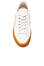 Veja Campo Sneaker in Extra White, Natural, & Natural, view 4, click to view large image.