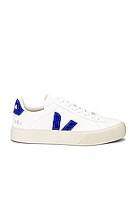 Veja Campo Sneaker in Extra White & Paros, view 1, click to view large image.