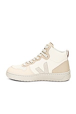 Veja V-15 Sneaker in Cashew, Pierre, & Multico, view 5, click to view large image.