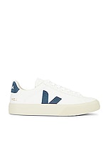 Veja Campo Sneaker in Extra White & California, view 1, click to view large image.