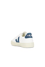 Veja Campo Sneaker in Extra White & California, view 3, click to view large image.