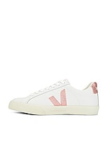 Veja Esplar Sneaker in Extra White & Nacre, view 5, click to view large image.