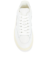 Veja V-12 Sneaker in Extra White & Light Grey, view 4, click to view large image.