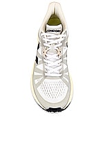 Veja Condor 3 Sneaker in White & Black, view 4, click to view large image.