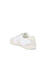 Veja Volley Sneaker in White Pierre, view 3, click to view large image.