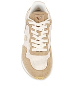 Veja Sdu Sneaker in Natural & Platine, view 4, click to view large image.