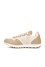 Veja Sdu Sneaker in Natural & Platine, view 5, click to view large image.