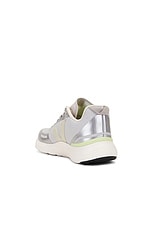 Veja Impala Sneaker in Light Grey, Pierre, & Silver, view 3, click to view large image.